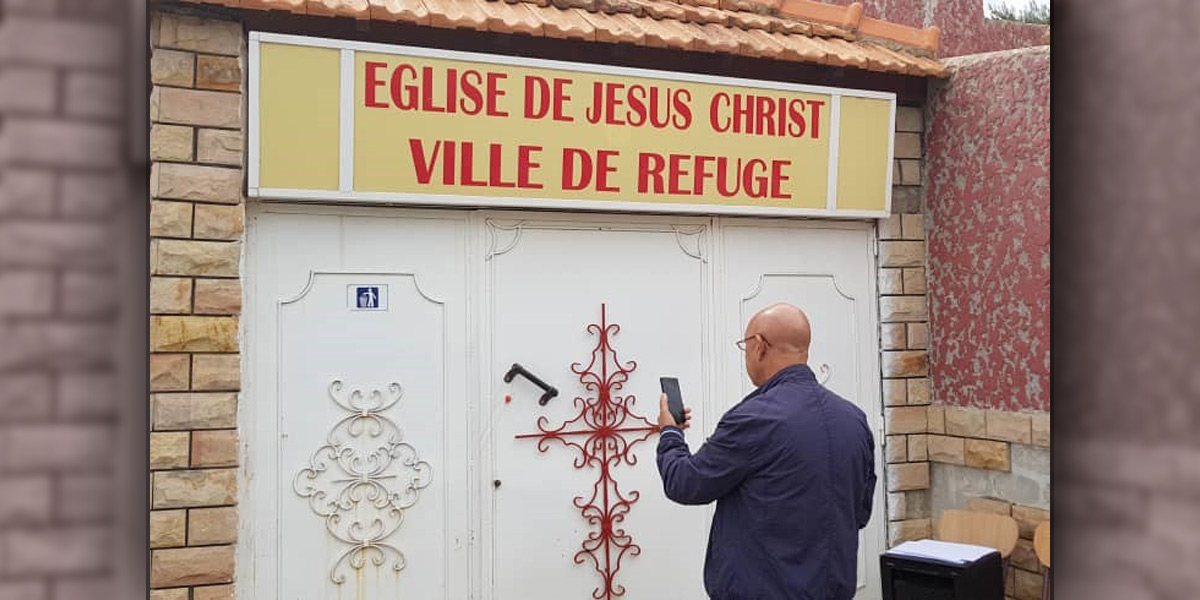 One of the churches that were closed. - Photo: Middle East Concern www.meconcern.org