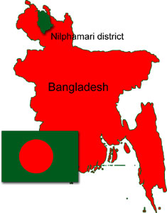 Bangladesh map