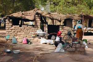 A village in Burkina Faso