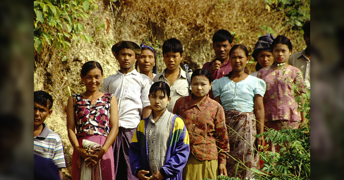 A group of Chin people. - Photo: Flickr / CortoMaltese_1999