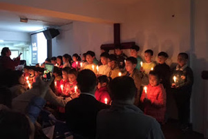 A children's meeting at Early Rain Church - Photo: ChinaAid www.chinaaid.org