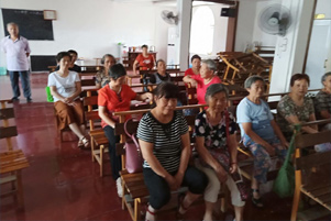 A church service at Kaizhuang Church in Xinyu, Jiangxi