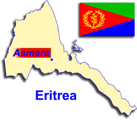 Eritrea map