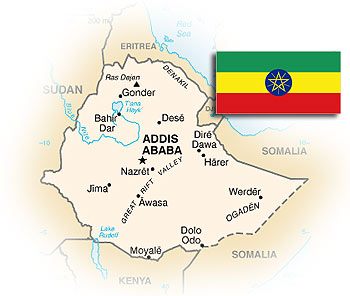 Ethiopia map