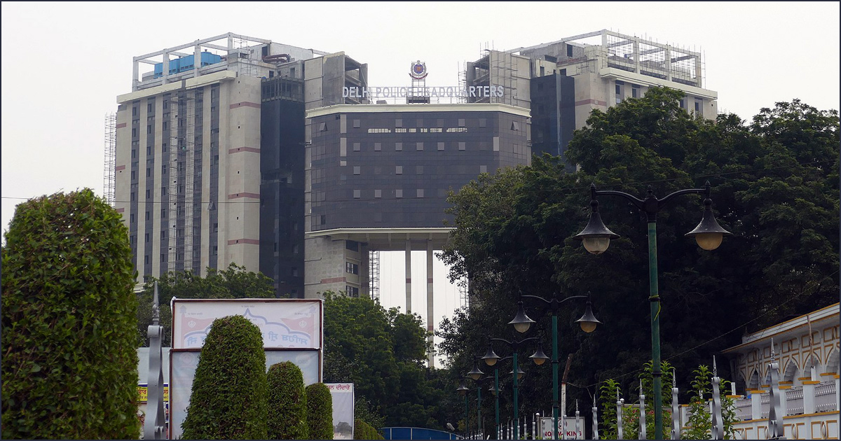 Large building (Delhi Police Station)