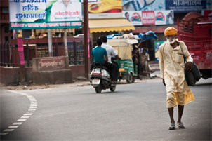 Street in India