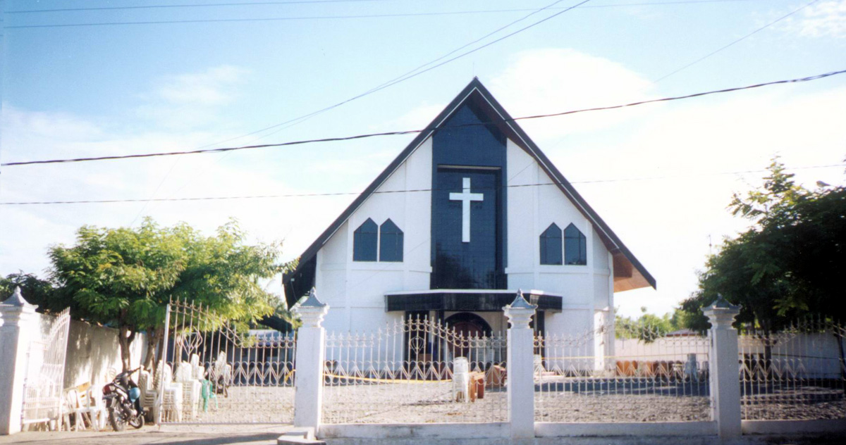 A church in Indonesia