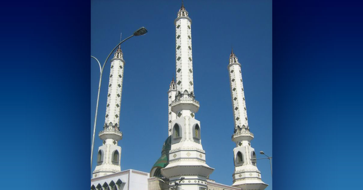 Grand Mosque's minarets