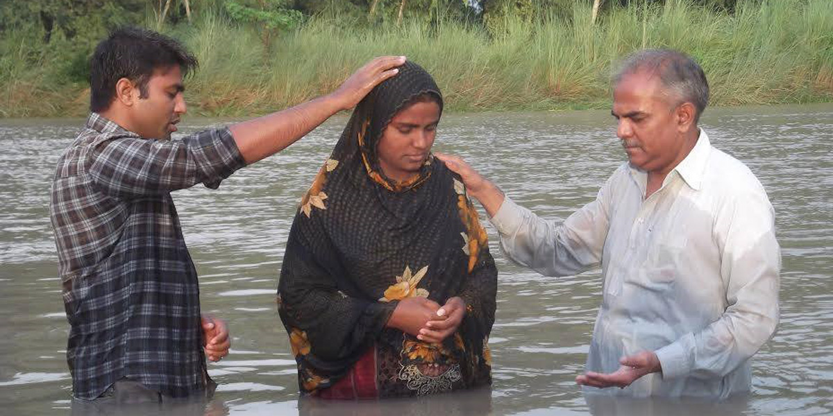 Christian baptism - Photo: Mission Network News