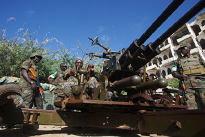 Soldiers in Somalia